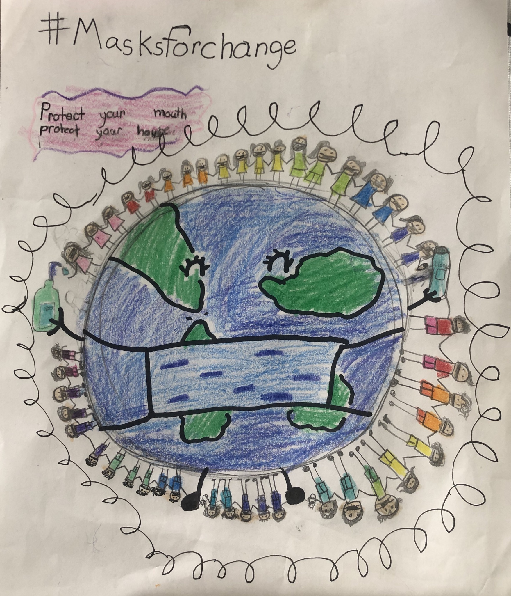 The student's poster submission