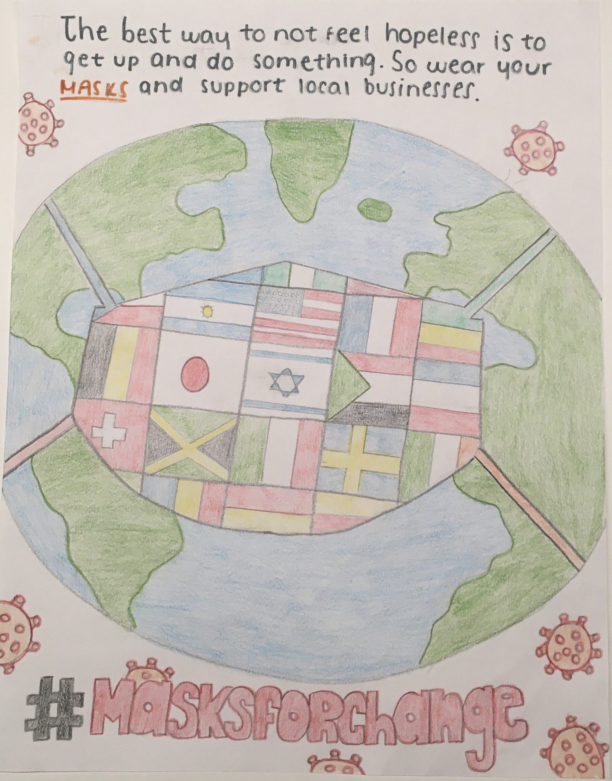 The student's poster submission