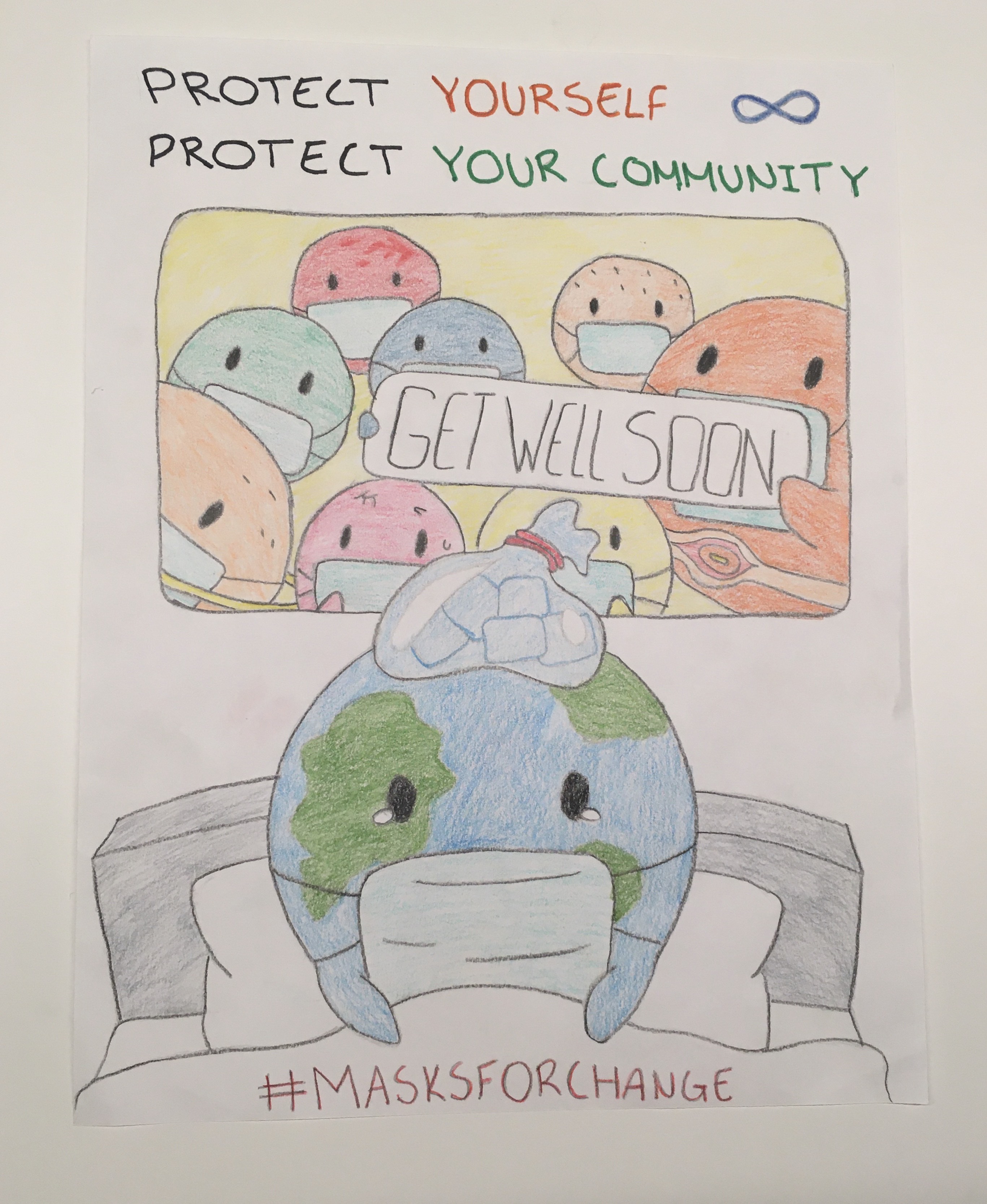 The student's poster submission