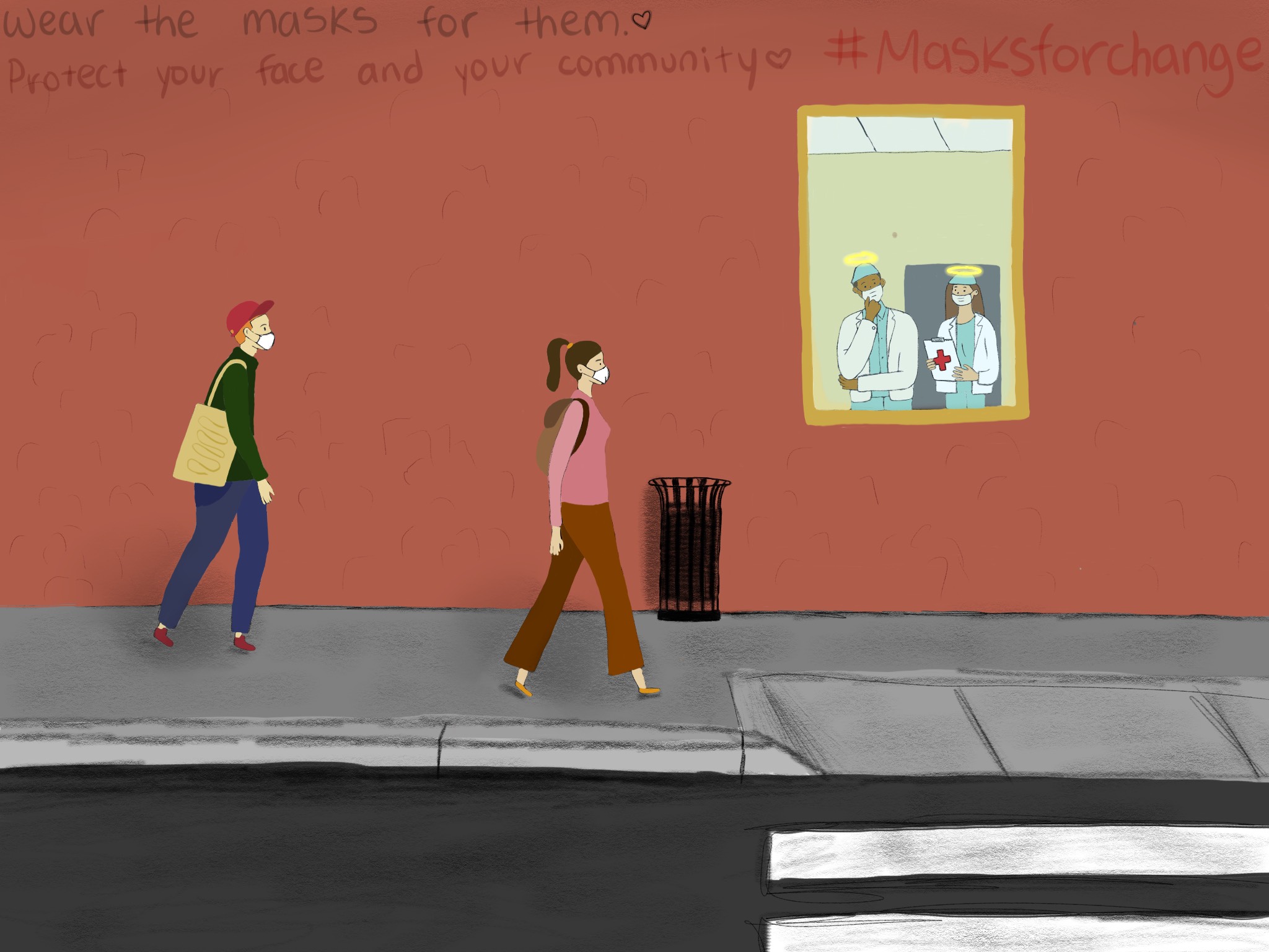 The student's poster submission