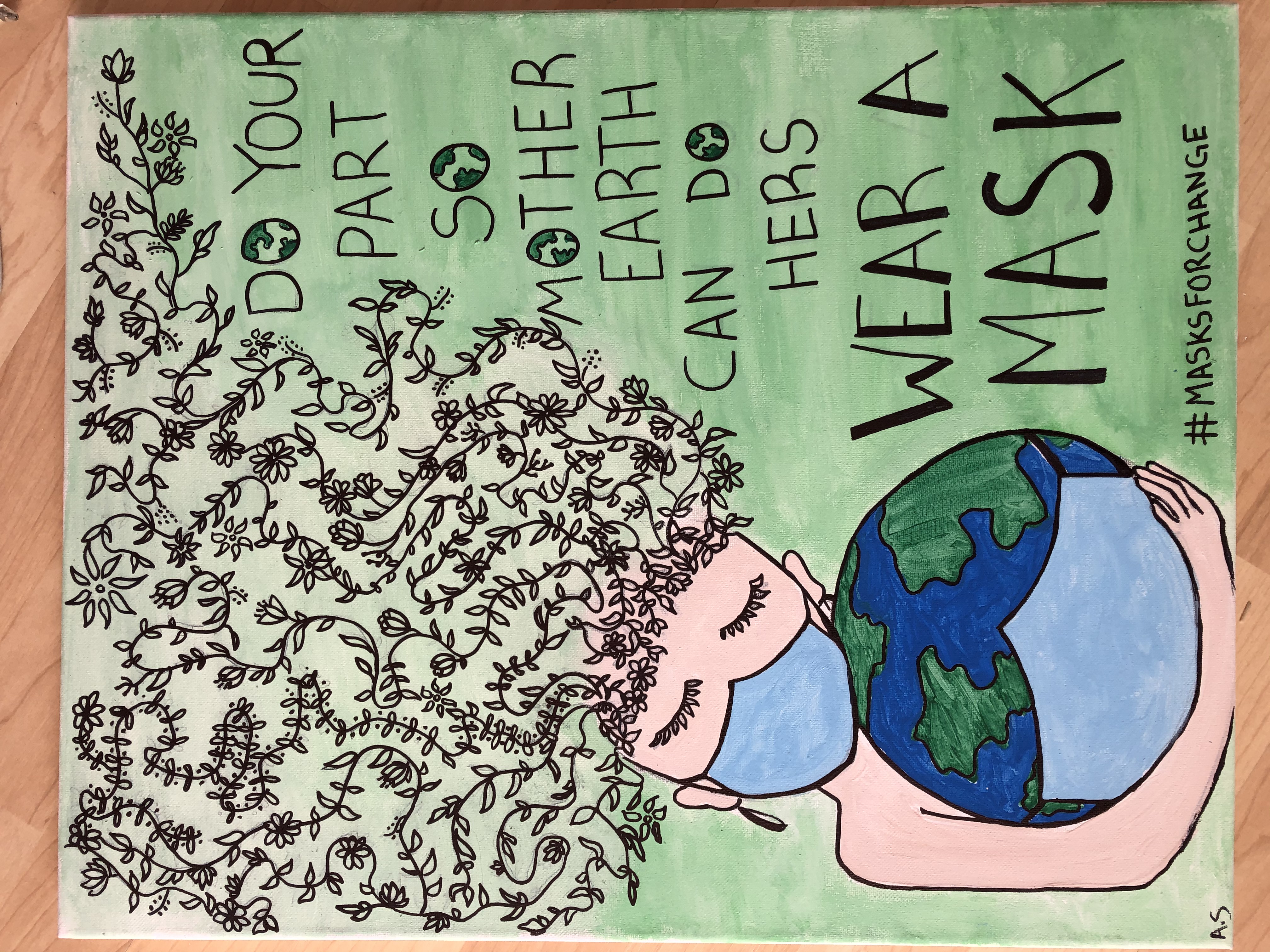 The student's poster submission
