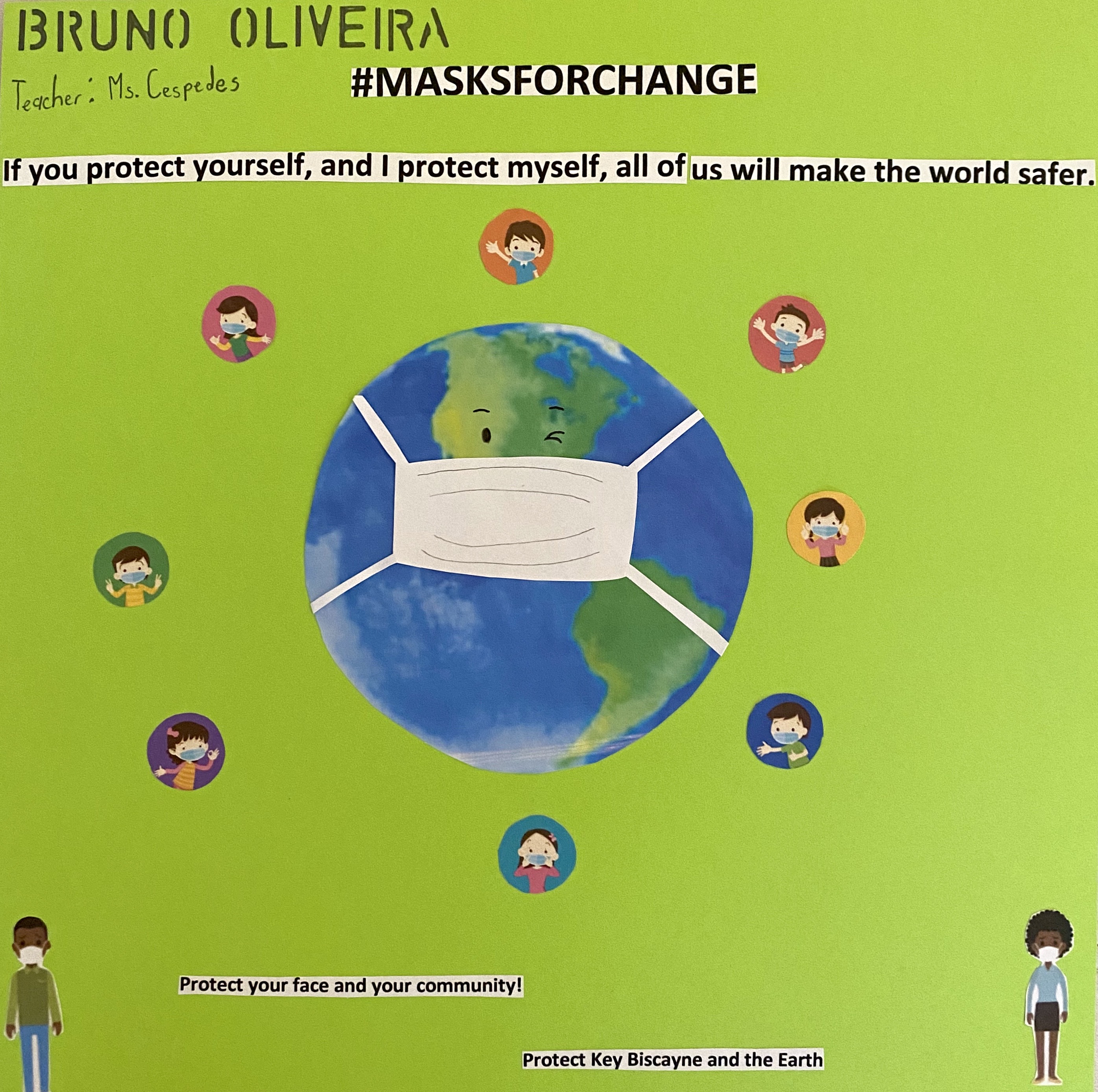 The student's poster submission