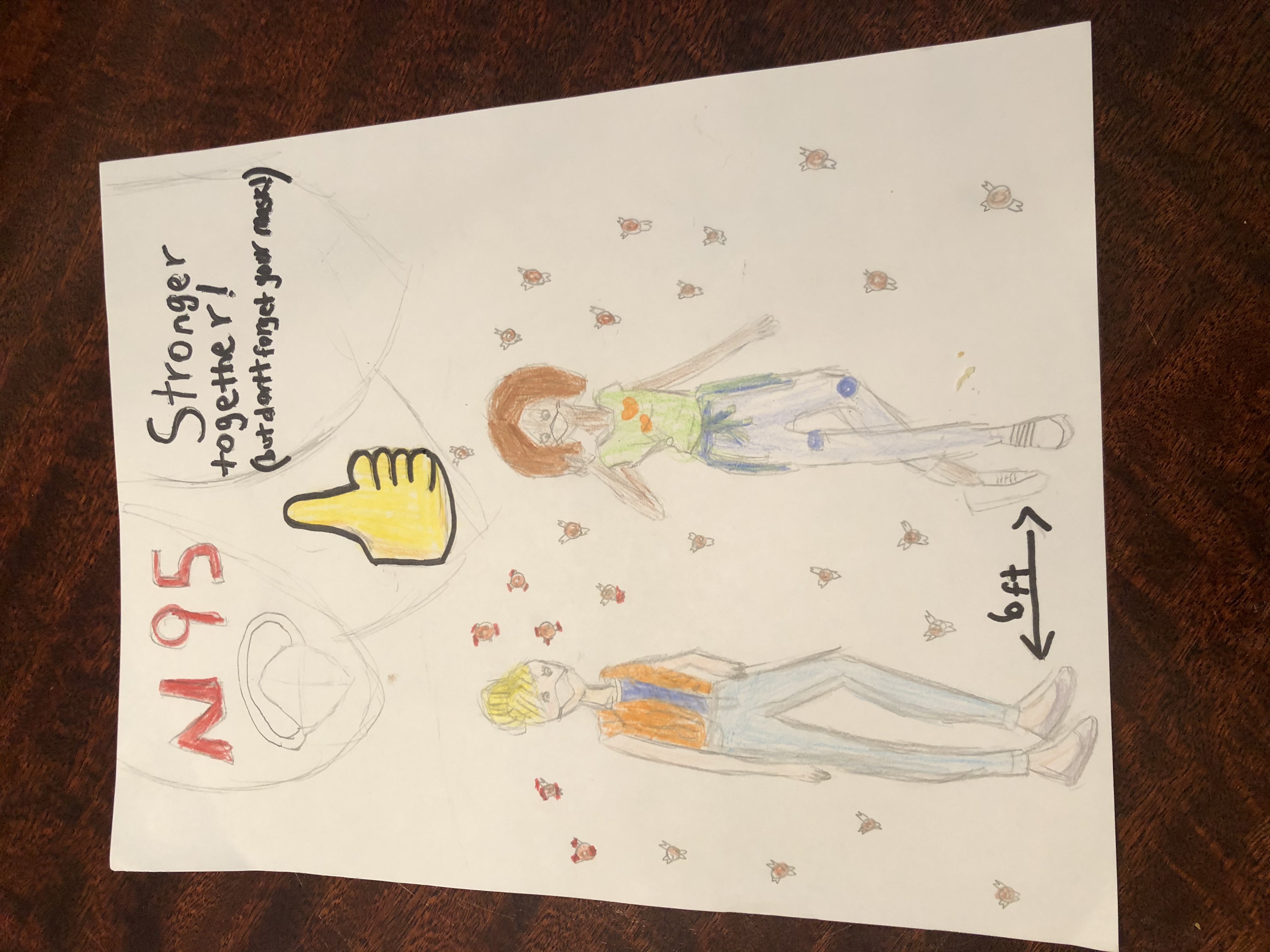 The student's poster submission