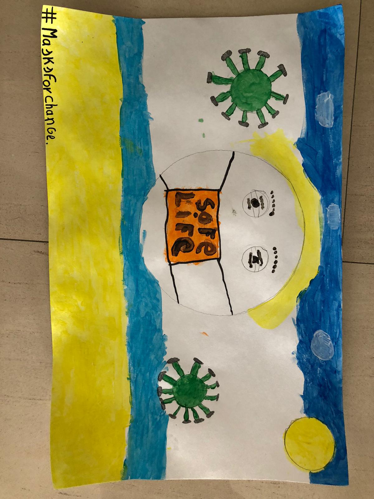 The student's poster submission