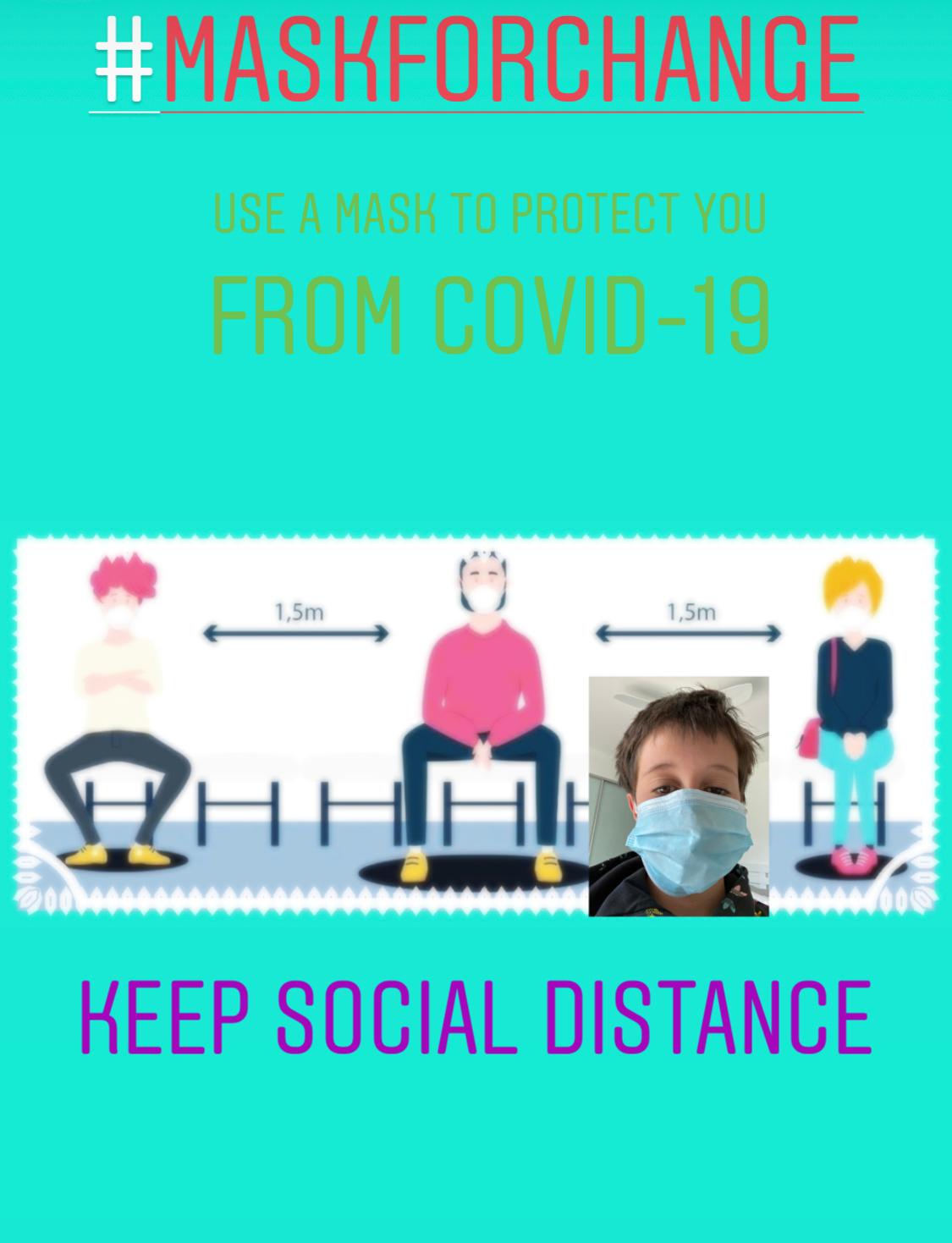 The student's poster submission