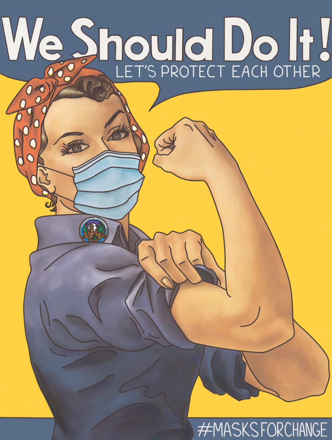 The student's poster submission