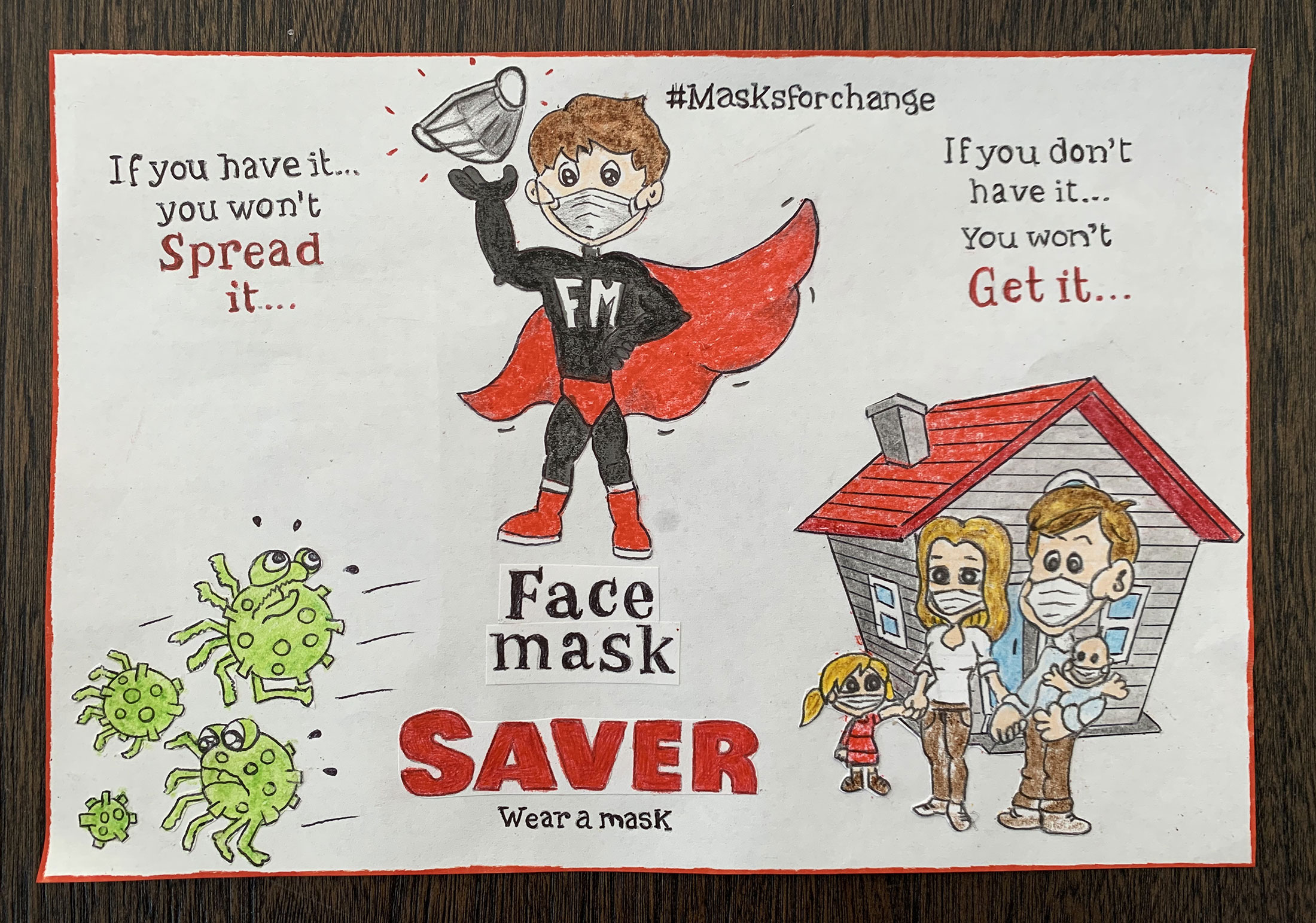 The student's poster submission