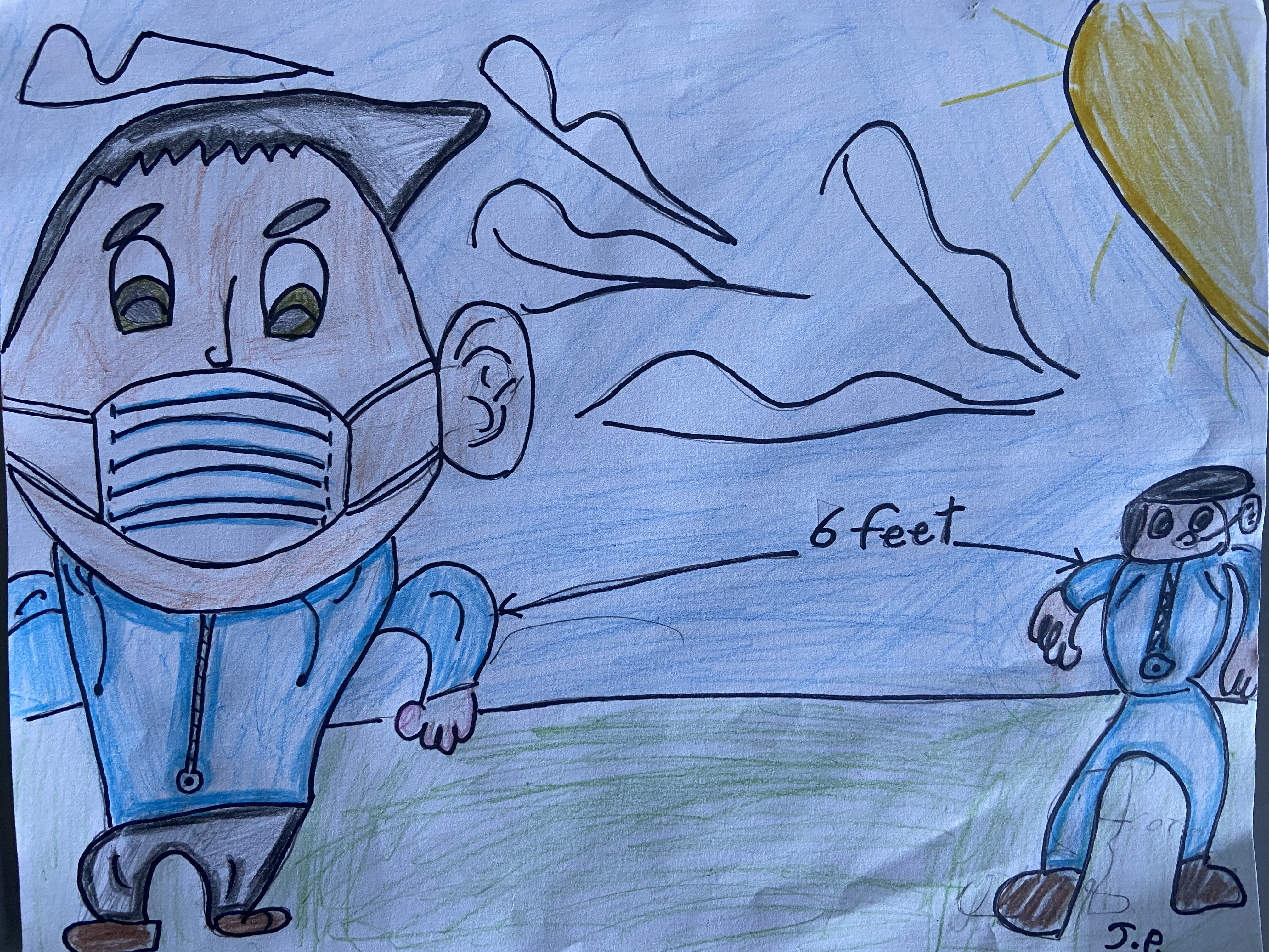 The student's poster submission