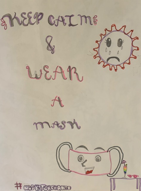 The student's poster submission