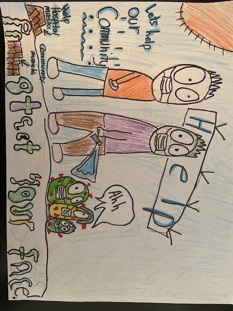 The student's poster submission